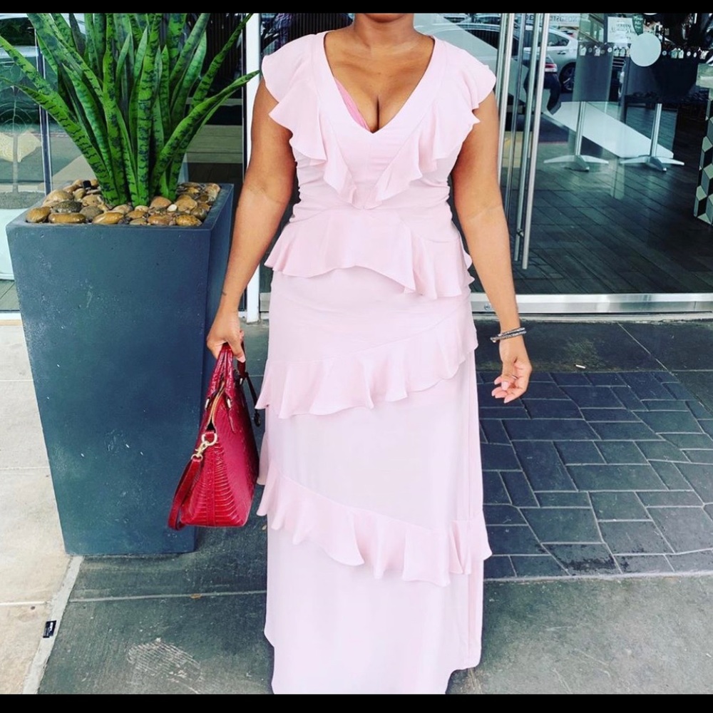 Blush pink dress